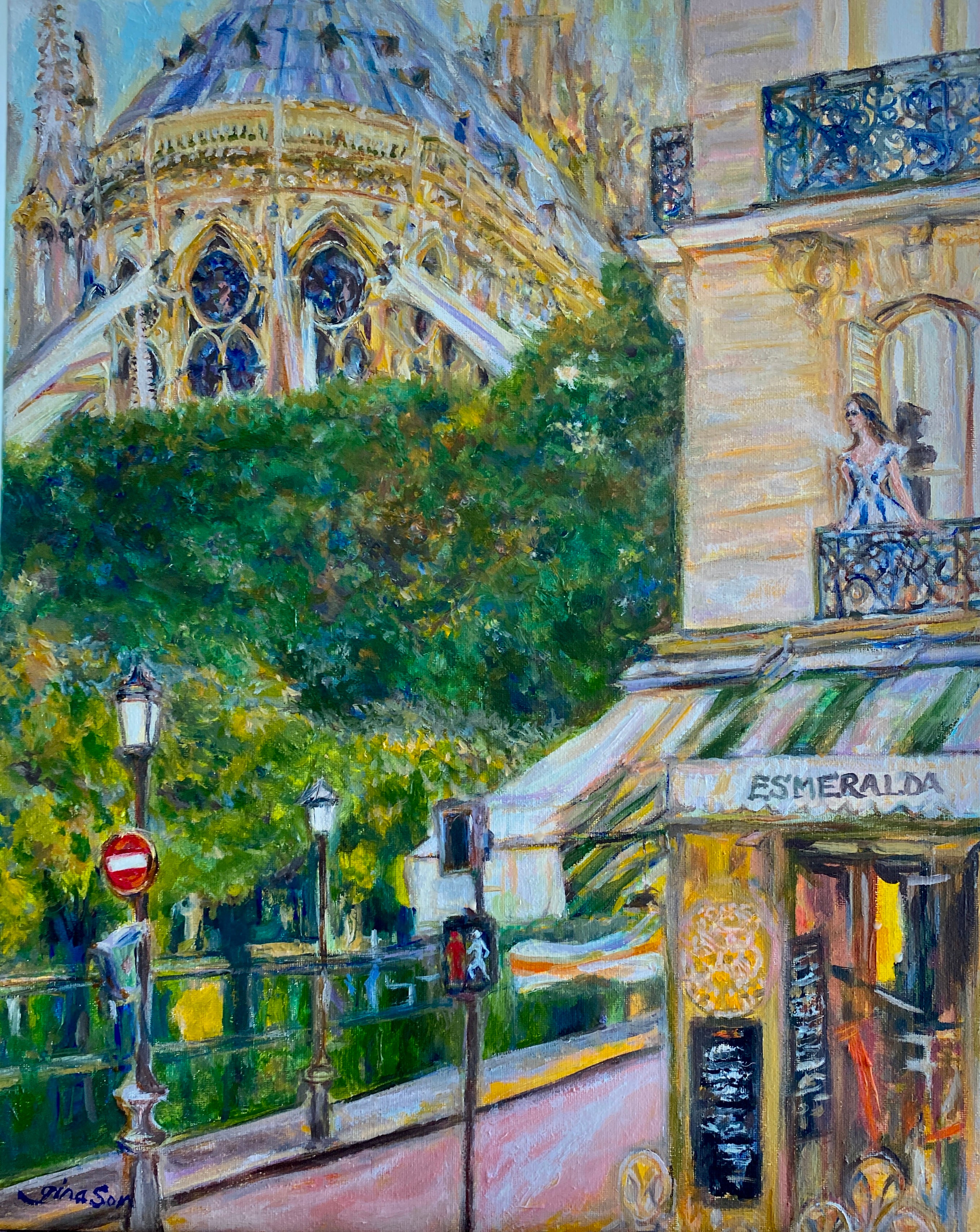 A Café Dream beneath Notre-Dame
