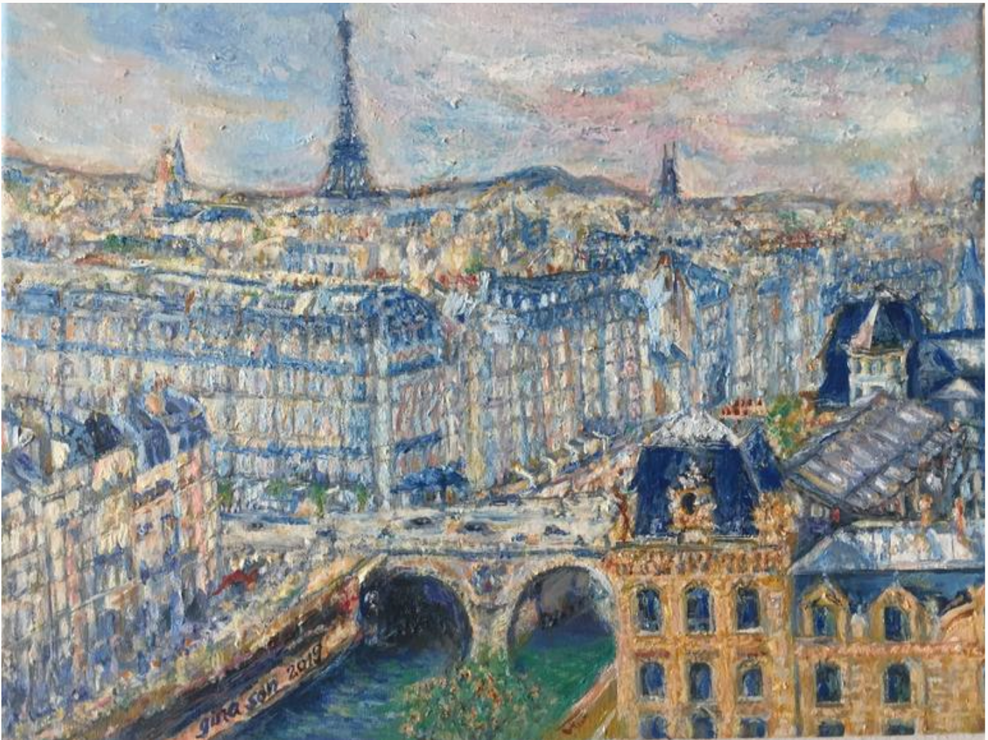 My Paris City View SOLD